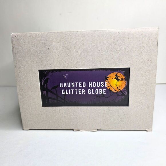 Cracker Barrel Haunted House Glitter Globe Light Up Halloween Decor - NEW IN BOX - Picture 12 of 15